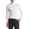 Tom Baine Performance Turtleneck Sweater In White