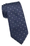 Tom Baine Polka Dot Tie In Blue