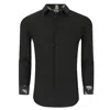 Tom Baine Slim Fit Performance Long Sleeve Geometric Button Down In Multi