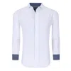 TOM BAINE SLIM FIT PERFORMANCE LONG SLEEVE SOLID BUTTON DOWN