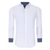 Tom Baine Regular Fit Performance Stretch Long Sleeve Button Front Shirt In Multi