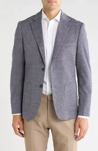 Tom Baine Waffle Sport Coat In Gray