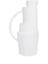 Tom Dixon Block Jug In White