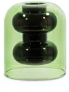 Tom Dixon Bump Glass Vase In Green