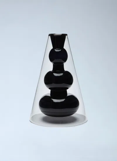 Tom Dixon Bump Vase In Black
