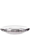 Tom Dixon Clear Press Glass Medium Bowl In Neutrals