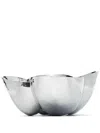 Tom Dixon Cloud Hammered Sculptural Bowl In Silver