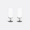 Tom Dixon Glassware Clear / Black Base 6 In Clear / Black Base