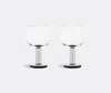 Tom Dixon Glassware Clear / Black Base 6 In Clear / Black Base