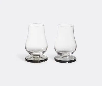 Tom Dixon Glassware Clear In Clear, Smoke