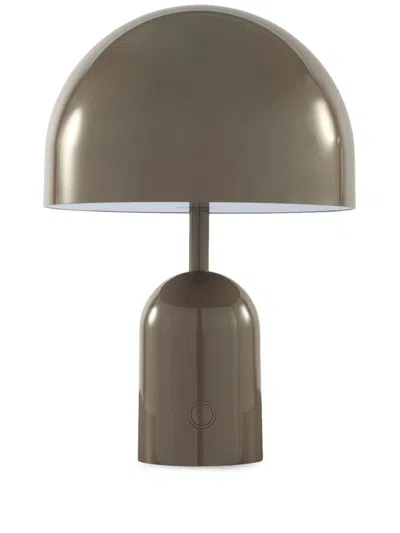 Tom Dixon Bell Portable Led Table Lamp (28cm X 19cm) In Grey