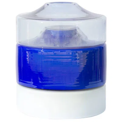 Pre-owned Tom Dixon Italian Murano Glass Vase Colonna Model By  For Salviati. In Purple