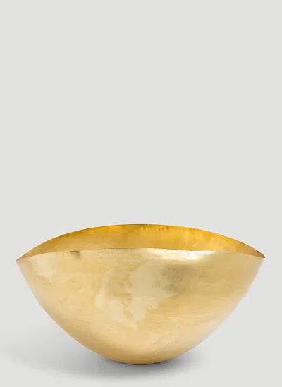 Tom Dixon Large Bash Vessel In Gold