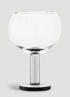 Tom Dixon Set Of Two Push Balloon Glass In Grey