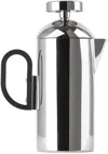 Tom Dixon Silver Brew Cafetiere, 750 ml In Steel