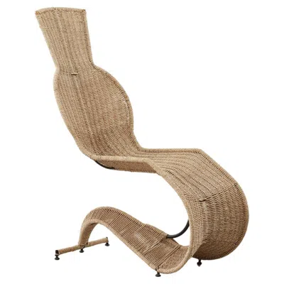 Pre-owned Tom Dixon Speed Lounge Chair For Space Design, Uk 1999 In Brown