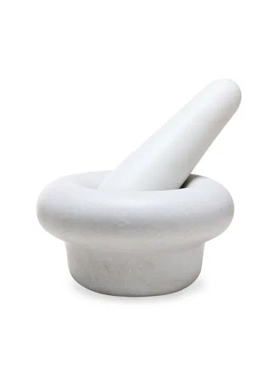 Tom Dixon Stone Pestle & Mortar In White