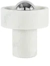 Tom Dixon Stone Portable Led Un Light (28cm X 19cm) In White