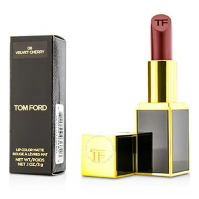 Tom Ford - Lip Color Matte - # 08 Velvet Cherry  3g/0.1oz In White