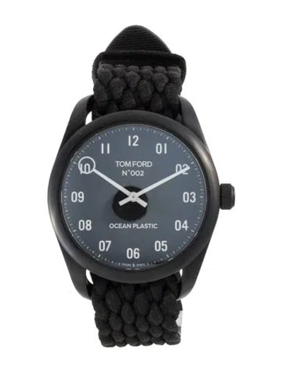 Pre-owned Tom Ford 002 Ocean Plastic Watch In Multicolor