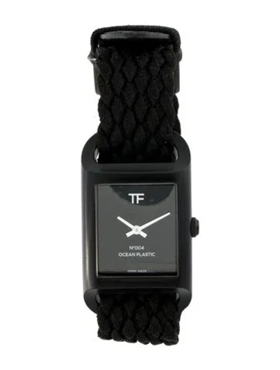 Pre-owned Tom Ford 004 Ocean Plastic Watch In Multi
