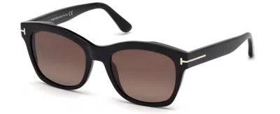 Tom Ford Lauren 02 Mirrored Square Sunglasses In Black Pattern