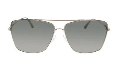 Tom Ford 0651 Magnus Navigator Sunglasses In Grey