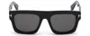 Tom Ford 0711 Fausto Rectangle Sunglasses In Multi