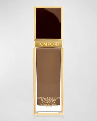 Tom Ford 1 Oz. Shade And Illuminate Soft Radiance Foundation Spf 50 In 11.7 Nutmeg