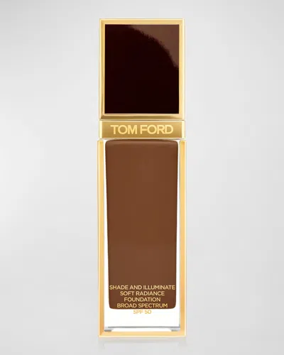 Tom Ford 1 Oz. Shade And Illuminate Soft Radiance Foundation Spf 50 In 12.5 Walnut