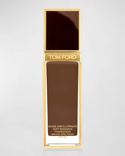 Tom Ford 1 Oz. Shade And Illuminate Soft Radiance Foundation Spf 50 In 13.0 Espresso