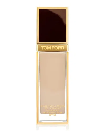 Tom Ford 1 Oz. Shade And Illuminate Soft Radiance Foundation Spf 50 In 4.0 Fawn