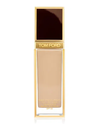 Tom Ford 1 Oz. Shade And Illuminate Soft Radiance Foundation Spf 50 In 5.6 Ivory Beige