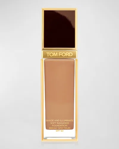 Tom Ford 1 Oz. Shade And Illuminate Soft Radiance Foundation Spf 50 In 9.5 Warm Almond