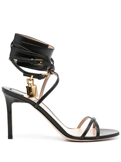 TOM FORD 100MM PADLOCK SANDALS