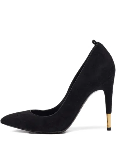 Pre-owned Tom Ford 100mm Suede Pumps