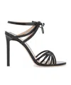 Tom Ford Woman Sandals Charcoal Size 6 Goat Skin In Black