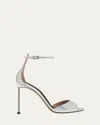 Tom Ford Women Silver Leather Heels, 7.5 Luxury Pumps & Heels For Women Darveys In Silver