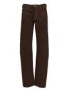 Tom Ford 12 Waves Cord Slim Fit Jeans Brown In Brown