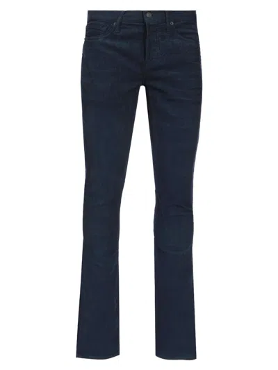 Tom Ford 12 Waves Cord Slim Fit Pants Jeans Blue