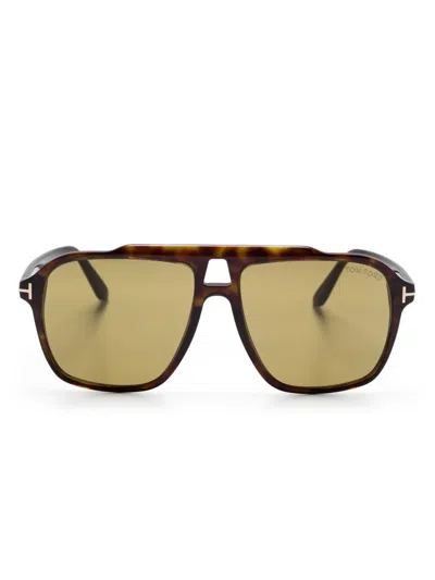 Tom Ford 1209 Sunglasses In Brown