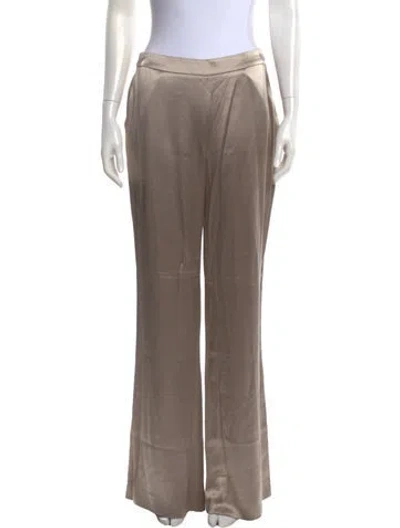 Pre-owned Tom Ford 2012 Wide Leg Pants In Neutrals