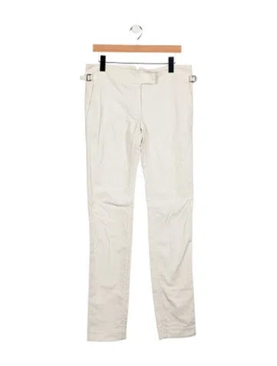 Pre-owned Tom Ford 2019 Straight Leg Pants In Neutral