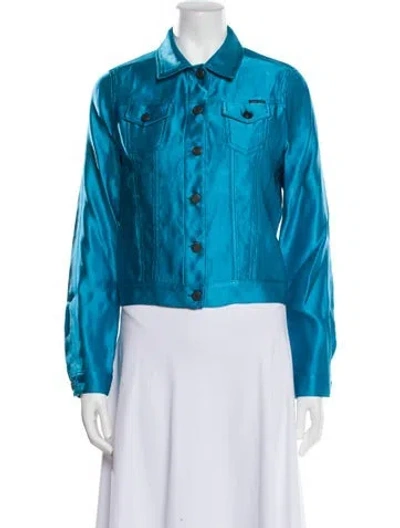 Pre-owned Tom Ford 2021 Jacket In Blue