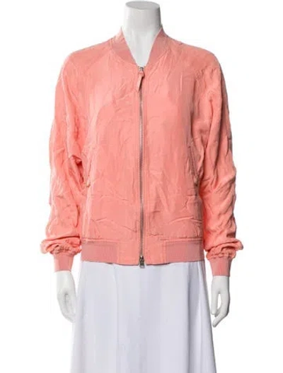 Pre-owned Tom Ford 2023 Bomber Jacket In Pink