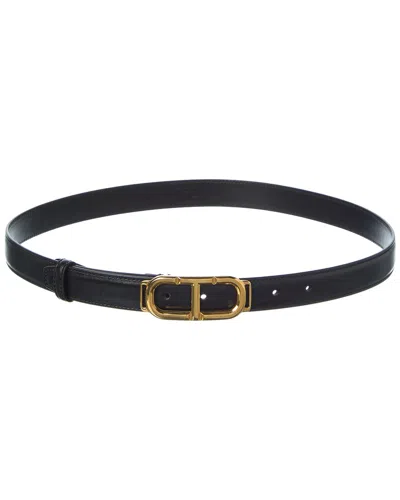 Tom Ford 25mm Leather Belt In Orange
