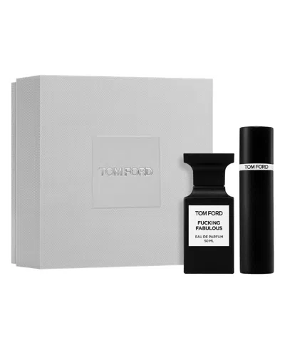 Tom Ford 2-piece Private Blend Fabulous Eau De Parfum Gift Set In Transparent