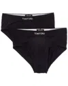 Tom Ford 2pk Brief In Black