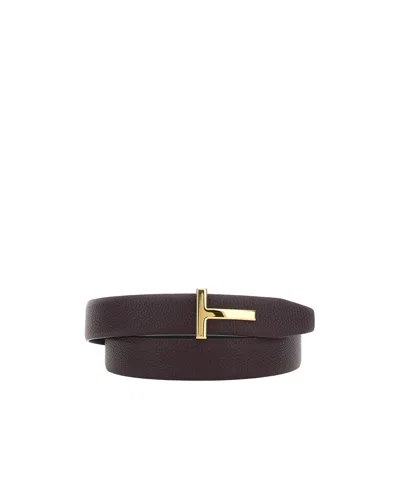 TOM FORD TOM FORD T PLAQUE BELT