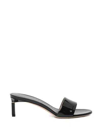 Tom Ford 45mm Leather Sandals In Black